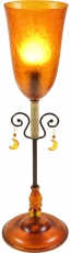 Table lamp Kokopelli - Senorita orange