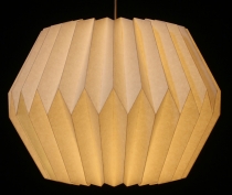 Origami design paper lampshade - model Umbria