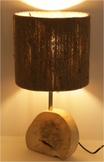 Table lamp/table lamp, handmade in Bali from natural material - m..