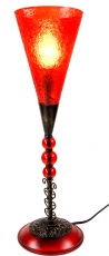 Tischleuchte Kokopelli - Millepede Lamp rot