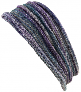 Magic Hairband, Dread Wrap, Schlauchschal, Stirnband - Haarband violett