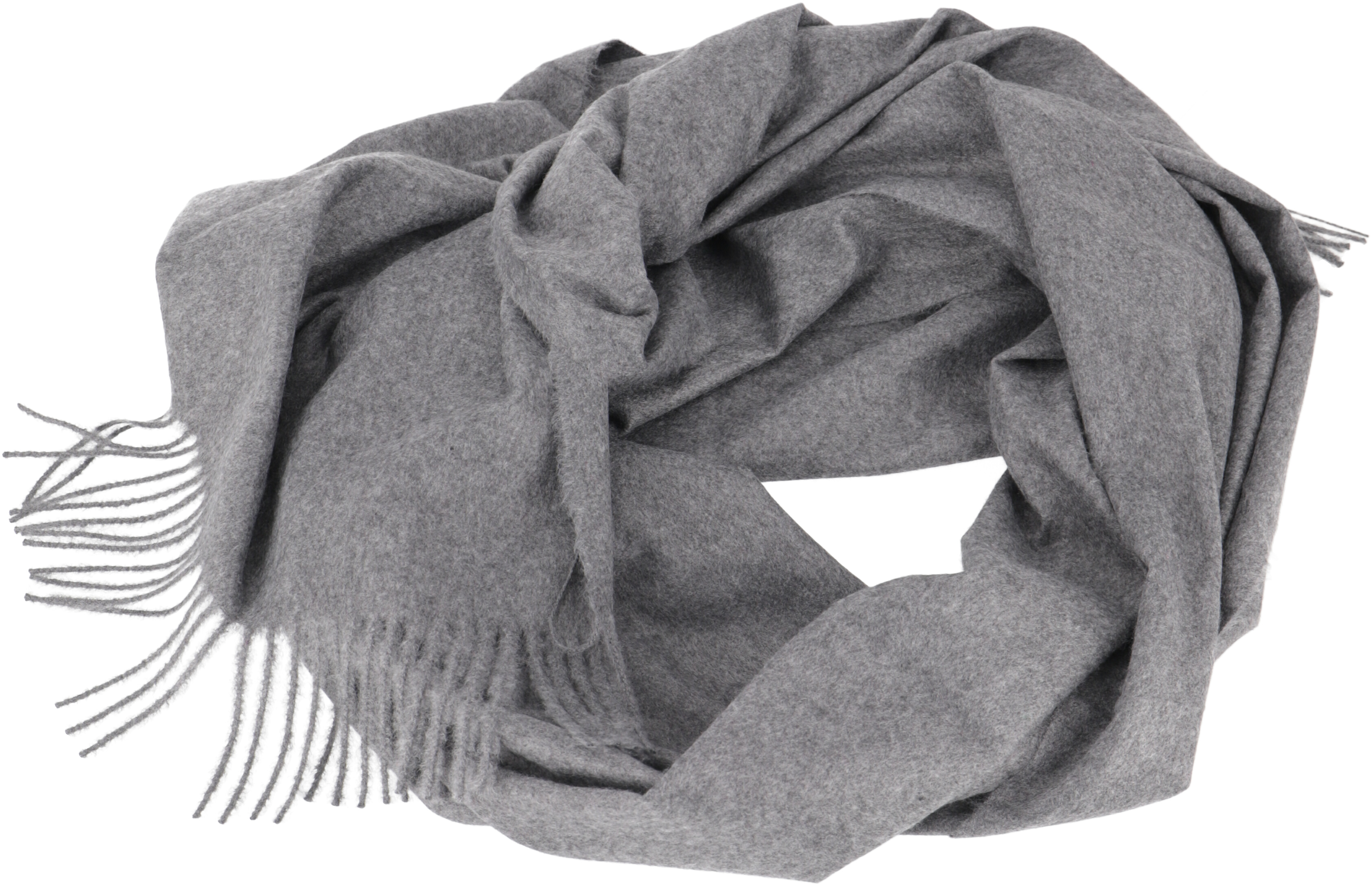 Kaufe jetzt den Superweichen Schal von Guru-Shop: Breiter Wollschal in Grau! | Wollschals