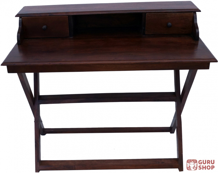 Desk With Folding Stand 2 Drawers Model 10 92x109x60 Cm