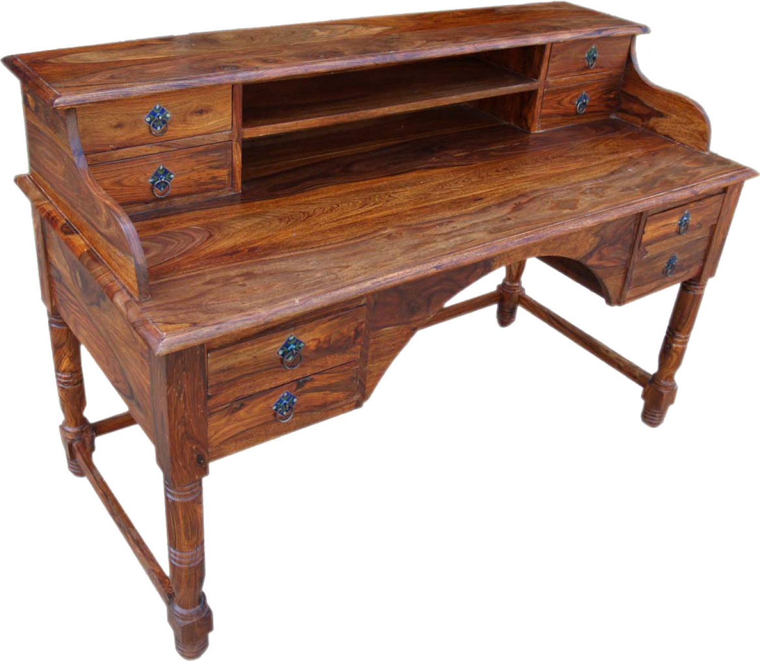 Colonial Style Desk 150 Cm Wide Model 6 100x150x70 Cm