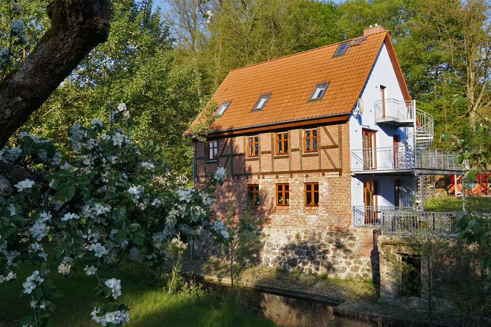 Urlaub in der Natur: die Hohendorfer Mühle bei Wolgast/Usedom