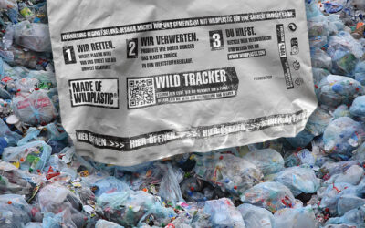Versandtaschen jetzt aus „wildem“ Plastik